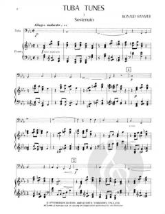 Tuba Tunes (Treble & Bass Clef) von Ronald Hammer im Alle Noten Shop kaufen