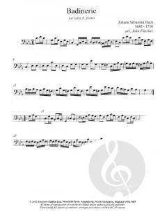 Badinerie aus der Orchestersuite Nr. 2 in h-moll BWV 1067 von Johann Sebastian Bach 