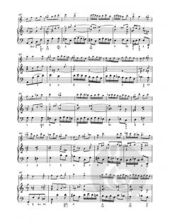 Sonate d-Moll für Altblockflöte (Querflöte, Oboe) und Basso Continuo von Pierre Danican-Philidor (Download) 