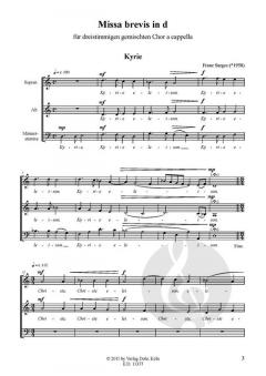 Missa brevis in D (Franz Surges) 