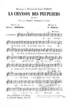 La Chanson des Peupliers von W. van Dorsselaer 