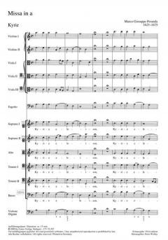 Missa in a-Moll (Marco Gioseppe Peranda) 