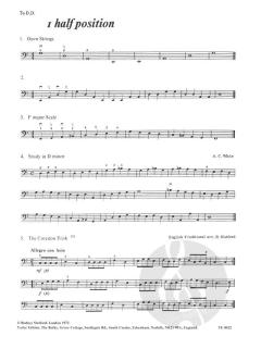Yorke Studies For Double Bass Vol. 1 von Rodney Slatford 