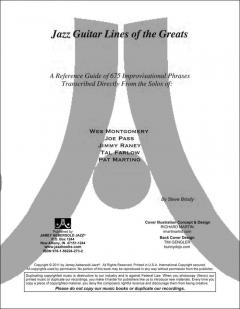 Jazz Guitar Lines Of The Greats von Steve Briody 