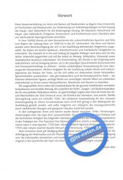 Die Arie im Unterricht 