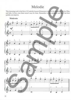 A First Book Of Schumann For The Beginning Pianist 