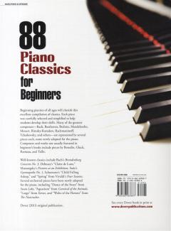 88 Piano Classics for Beginners 
