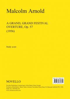A Grand, Grand Festival Overture Op. 57 von Malcolm Arnold 