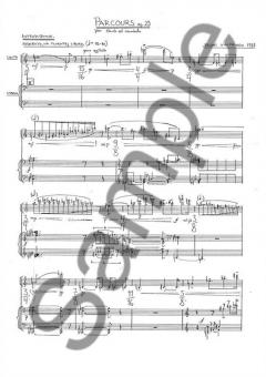 Parcours Op. 23 von Jouni Kaipainen 