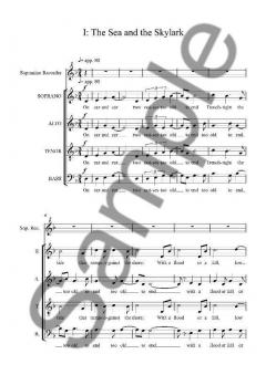 Two Scenes With Skylark For Chorus And Recorder (Peter Bruun) 
