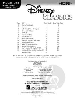 Disney Classics For Horn im Alle Noten Shop kaufen