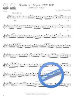 Bach Flute Solos von Johann Sebastian Bach 