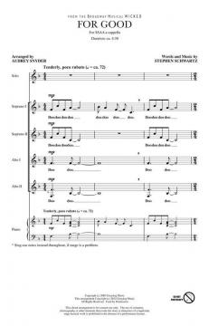 For Good von Stephen L. Schwartz (Download) 