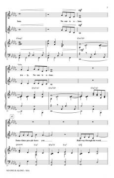 No One Is Alone von Stephen Sondheim (Download) 