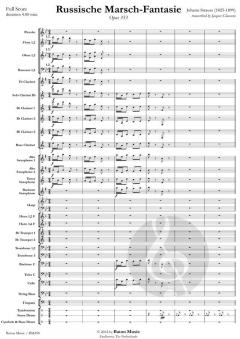 Russische Marsch-Fantasie op. 353 von Johann Strauss (Sohn) (Download) 