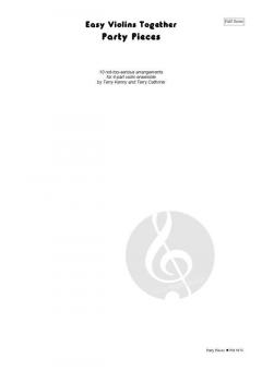 Easy Violins Together: Party Pieces im Alle Noten Shop kaufen