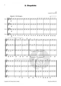 Easy Violins Together: Party Pieces im Alle Noten Shop kaufen