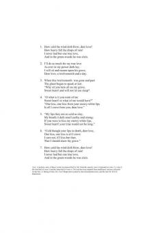 How Cold The Wind Doth Blow (Or The Unquiet Grave) von Ralph Vaughan Williams 