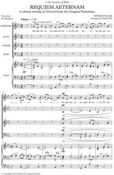Requiem Aeternam (Nimrod) von Edward Elgar 