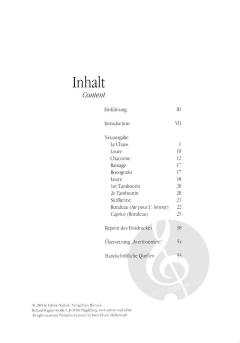 Les Eléments, Set Petit Choeur von Jean-Féry Rebel 
