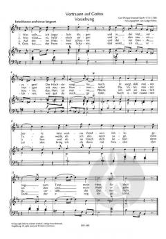 Geistliche Gesänge nach Sturm Band 2 von Carl Philipp Emanuel Bach 
