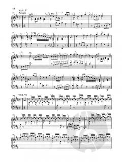 Variationen für Klavier von Wolfgang Amadeus Mozart im Alle Noten Shop kaufen - HN116