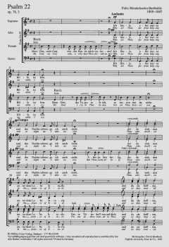 Mein Gott, warum hast du mich verlassen (Felix Mendelssohn Bartholdy) 