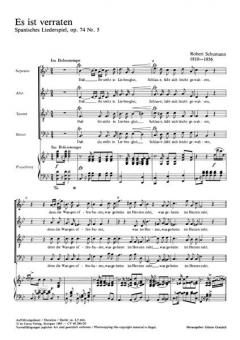 Es ist verraten (Robert Schumann) 