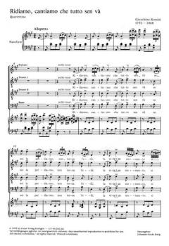 Ridiamo, cantiamo von Gioacchino Rossini (Download) 