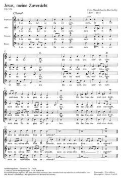 Jesus, meine Zuversicht von Felix Mendelssohn Bartholdy (Download) 