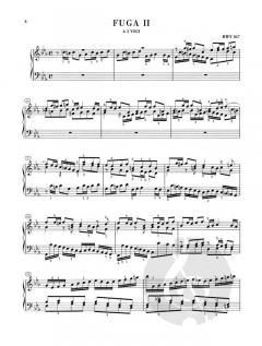 Das Wohltemperierte Klavier Teil 1 von Johann Sebastian Bach im Alle Noten Shop kaufen - HN15