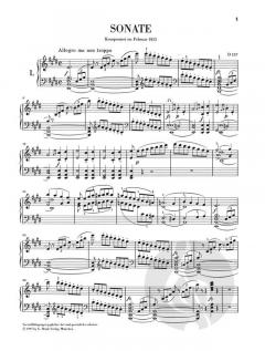 Klaviersonaten Band 3 von Franz Schubert im Alle Noten Shop kaufen - HN150