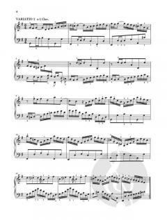 Goldberg-Variationen BWV 988 von Johann Sebastian Bach 