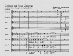 Liturgische Gesänge von Heinrich von Herzogenberg (Download) 
