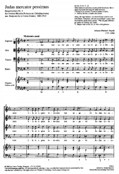Haydn, J.M.: Judas mercator, Una hora (Johann Michael Haydn) 