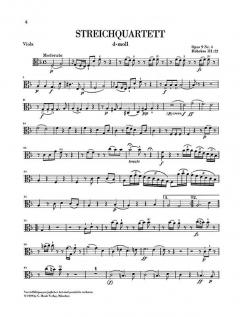 Streichquartette Heft 2, op. 9 von Joseph Haydn im Alle Noten Shop kaufen (Stimmensatz)