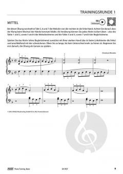 Piano Training Basic von Christian Wondra 