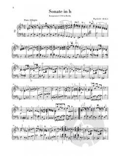 Klaviersonaten, Auswahl Vol. 1 von Carl Philipp Emanuel Bach im Alle Noten Shop kaufen