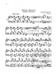 Die Jahreszeiten op. 37bis von Pjotr Iljitsch Tschaikowski 