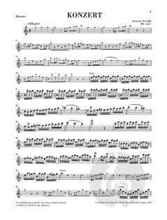 Konzert C-dur op. 44, 11 RV 443 von Antonio Vivaldi für Flautino (Blockflöte/Querflöte) und Orchester - Piccolo-/Altblockflöte und Klavier im Alle Noten Shop kaufen