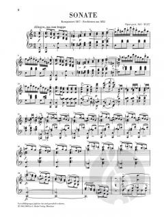 Klaviersonate a-moll op. post. 164 D 537 von Franz Schubert im Alle Noten Shop kaufen