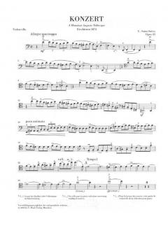 Konzert für Violoncello und Orchester Nr. 1 a-moll op. 33 von Camille Saint-Saëns im Alle Noten Shop kaufen