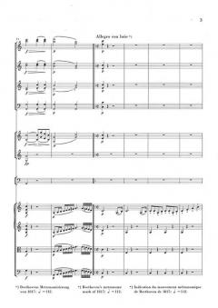 Symphonie Nr. 1 C-Dur op. 21 von Ludwig van Beethoven 
