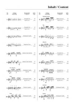 Die 100 wichtigsten Etüden für klassische Gitarre 