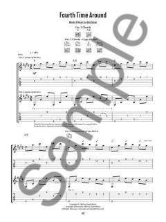 Guitar Tab Collection von Bob Dylan 