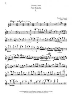 First Sonata for Flute and Piano von Bohuslav Martinu 
