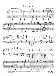 4 Klavierstücke von Ernst von Dohnanyi im Alle Noten Shop kaufen - DO01504