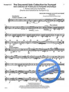 The Dauverne Solo Collection for Trumpet von François Georges Auguste Dauverné im Alle Noten Shop kaufen