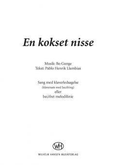 En Kokset Nisse von Bo Gunge 