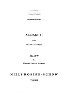 Alliage II (Niels Rosing-Schow) 